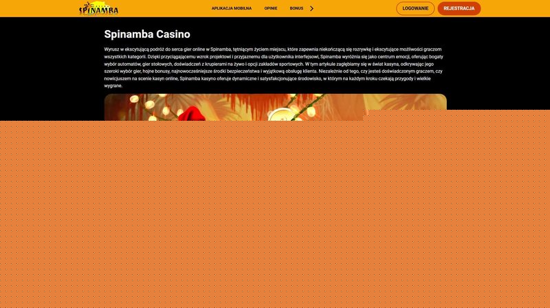 Spinbara kasyno – recenzja strony z bonusami dla polskich graczy